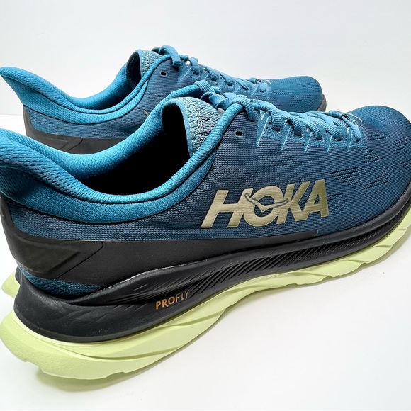 Hoka Men’s Mach 4 Running Shoes Blue 11.5 - Picture 6 of 10